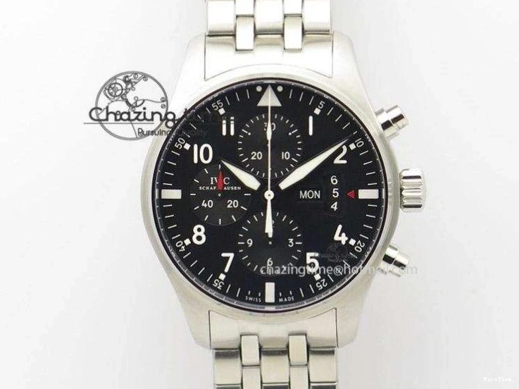 MIROTIME 0329 SunProtective Big Pilot Real PR IW500910 “Patrouille Suisse” ZF 1:1 Best Edition On Gray Nylon Strap 7278